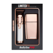 BaBylissPRO LimitedFX Rose Gold Trimmer & Double Foil Shaver