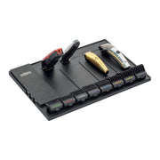 Dark Slate Gray Gamma Barber Mat and Station Organizer