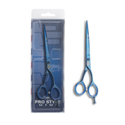 Dim Gray The Shave Factory Pro Style Collection Shears 6.5" - Titanium Blue