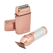 BaBylissPRO LimitedFX Rose Gold Trimmer & Double Foil Shaver