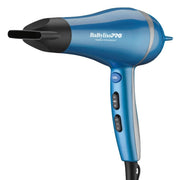 Steel Blue BaBylissPRO Nano Titanium  Hair Dryer & 1.5" Flat Iron Set