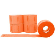L3VEL3 Neck Strip 5 Rolls - Orange - 500 Strips