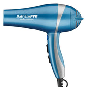 Steel Blue BaBylissPRO Nano Titanium  Hair Dryer & 1.5" Flat Iron Set