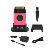 Light Coral StyleCraft Instinct Metal Double Foil Shaver - Pink