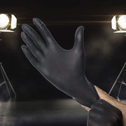 StyleCraft Studio Nitrile Latex Free Gloves Black  - 100 ct