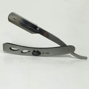 Light Gray The Shave Factory Metal Straight Razor