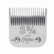 Light Gray Oster Detachable Blade Size 3.75, Fits Classic 76, Octane, Model One, Model 10, Outlaw Clippers