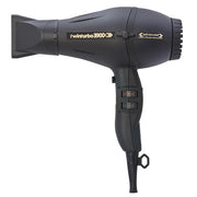 Dark Slate Gray Turbo Power TwinTurbo 3900 Ceramic Ionic Hair Dryer - Black