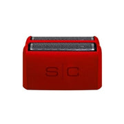 Dark Red StyleCraft Replacement Silver Slick Foil for Prodigy Shaver Red