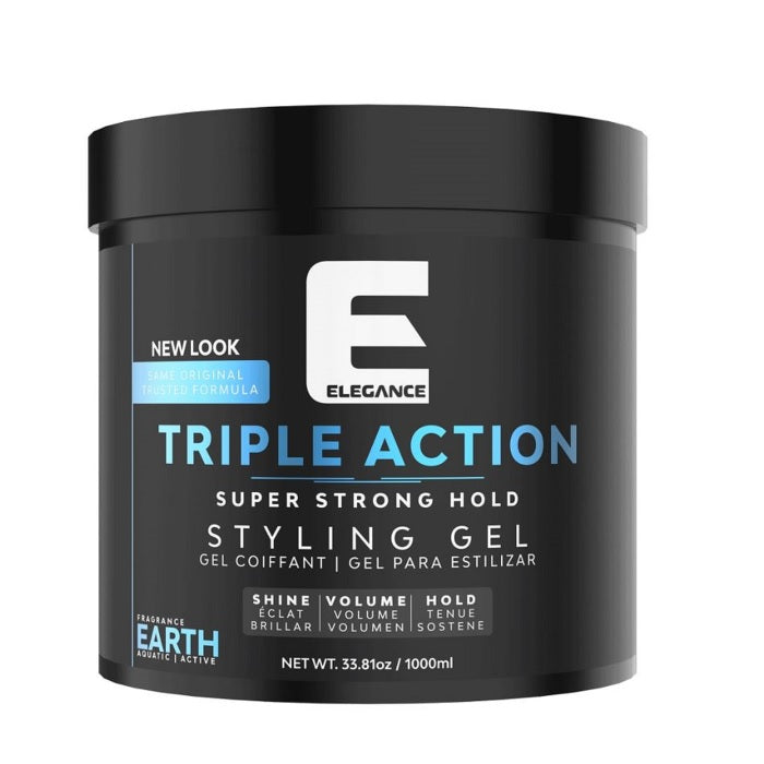 Elegance Triple Action Styling Gel Earth 35oz
