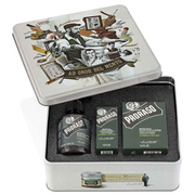 Gray Proraso Beard Care Set - Cypress & Vetyver
