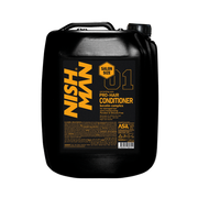 Black Nishman Salon Size Hair Conditioner 169 oz / 5000 ml