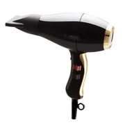 Black Elchim 3900 Healthy Ionic Hair Dryer - Black & Gold
