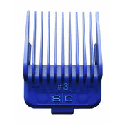 Dark Slate Blue StyleCraft Universal Magnetic DUB Clipper Guards 8 Pack - Blue