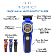 Light Gray StyleCraft Instinct Clipper & Trimmer with Cool Care Plus