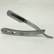 Light Gray The Shave Factory Metal Straight Razor