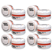 Light Gray Nishman Hair Styling Mystic Gummy Wax 06 - 3.4 oz - 6 Pack