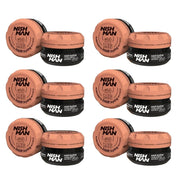 Rosy Brown Nishman Hair Styling Wax M6 Inca Inchi 5 oz - 6 Pack