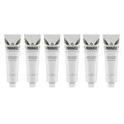 Light Gray Proraso Shaving Cream in Tube Sensitive Skin - White 5.2 oz - Multipack