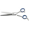 Light Gray The Shave Factory Thinning Shears 6.5"