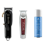 Dark Slate Gray Wahl Cordless Senior Clipper & Cordless Detailer Li Trimmer with Andis Cool Care