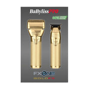 Dim Gray BaBylissPRO FXONE Trimmer & Double Foil Shaver Value Set
