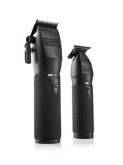 White Smoke BaBylissPRO BlackFX All-Metal Clipper & Trimmer Prepack