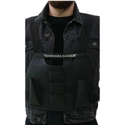 Marmara Barber Professional Apron Shield – Black