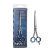 The Shave Factory Pro Tech Collection Shears 7" - Matt Silver