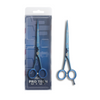 Dim Gray The Shave Factory Pro Tech Collection Shears 6" - Titanium Blue