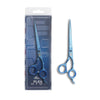 Dim Gray The Shave Factory Flex Collection Shears 6.5" - Titanium Blue