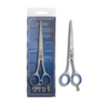 Dim Gray The Shave Factory Pro Cut Collection Shears 6" - Matt Silver