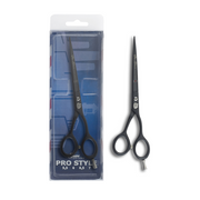 The Shave Factory Pro Style Collection Shears 6.5" - Matt Black