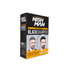 Nishman Hair & Beard Coloring Shampoo Set - Black (2x 200ml / 6.76oz)