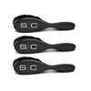 The Fresh Cut Barber Brush - Black 3 pcs