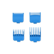 Gamma Dub Magnetic Tight Clipper Guards - Cyan Blue - 4 Pack