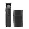 White Smoke BaBylissPRO BlackFX All-Metal Trimmer & Double-Foil Shaver Prepack