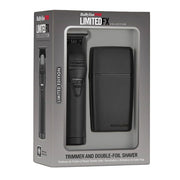 BaBylissPRO LimitedFX Matte Black Trimmer & Double Foil Shaver