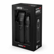 Black BaBylissPRO BlackFX All-Metal Clipper & Trimmer Prepack