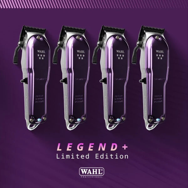Wahl 5 Star Legend+ All-Metal Cord/Cordless Clipper - Purple 3027402 Wahl 5 Star Legend+ All-Metal Cord/Cordless Clipper - Purple 3027402