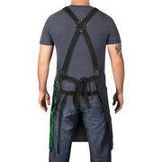 Stylecraft Water-Repellent Barber & Salon Apron - Radioactive Black