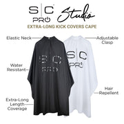 Stylecraft Extra-Long Kick Covers Cape - White