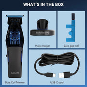 Light Blue BaBylissPRO High Performance Dual Coil Motor Trimmer