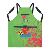 Stylecraft Water-Repellent Barber & Salon Apron - Radioactive Green