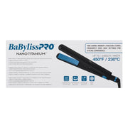 BaBylissPRO Nano Titanium Limited Edition Black & Blue 1" Digital Flat Iron