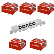 Dorco HST300R Single Edge Razor Blades - Red - 5000 ct
