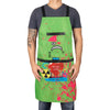 Stylecraft Water-Repellent Barber & Salon Apron - Radioactive Green