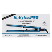 BaBylissPRO Nano Titanium Limited Edition Black & Blue 1.25" Prima3000® Styling Iron