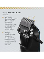 Light Gray Wahl Super Taper X Cordless Clipper