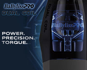 Black BaBylissPRO High Performance Dual Coil Motor Trimmer